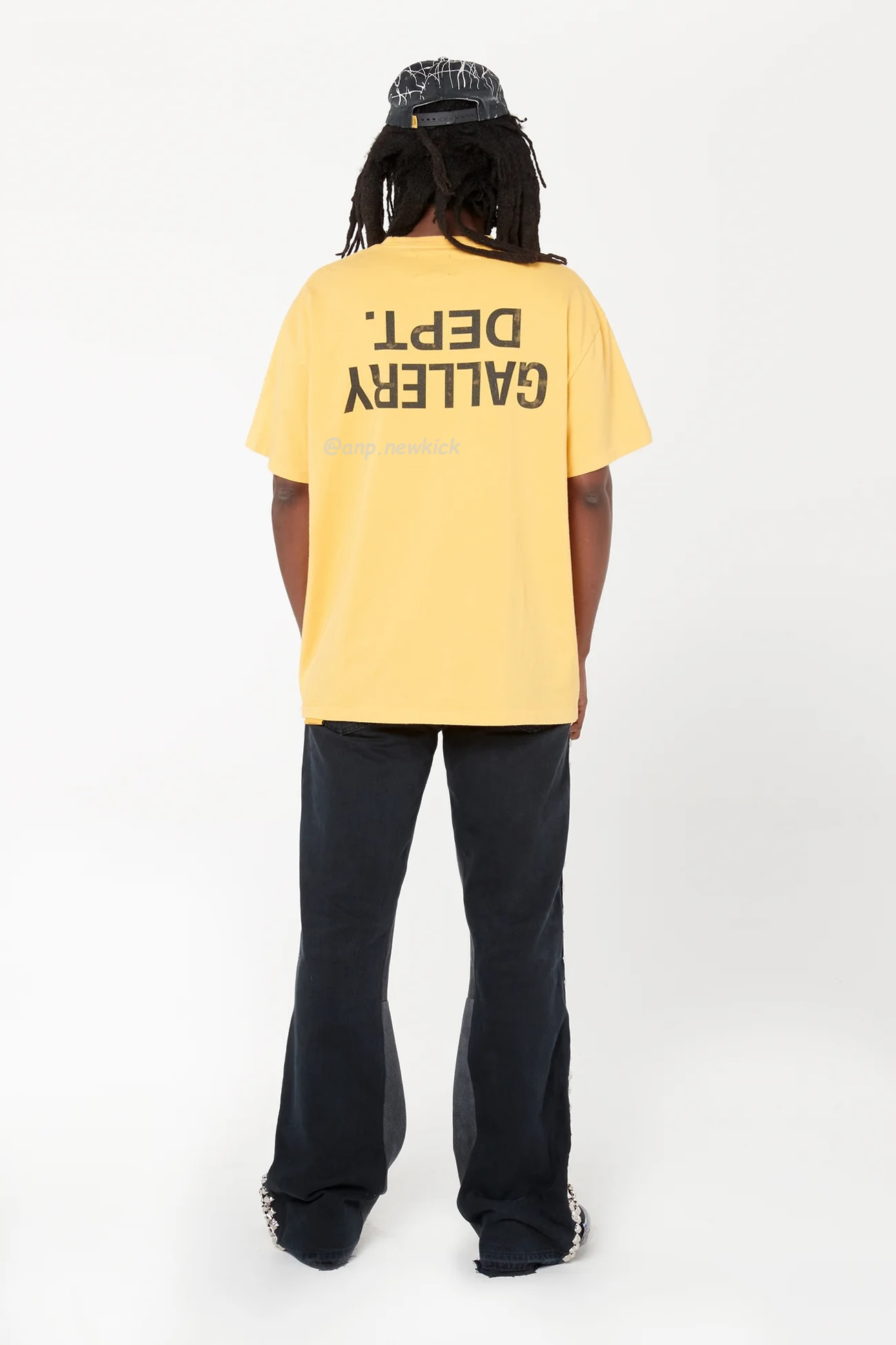 Gallery Dept Fucked Up Reverse English Logo Printed Short Sleeve T Shirt (10) - newkick.cc